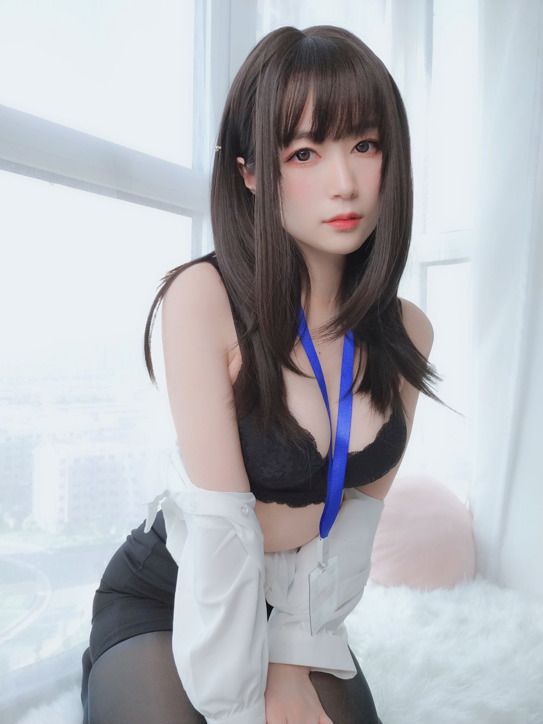 Coser小姐姐白银81–制服写真插图1